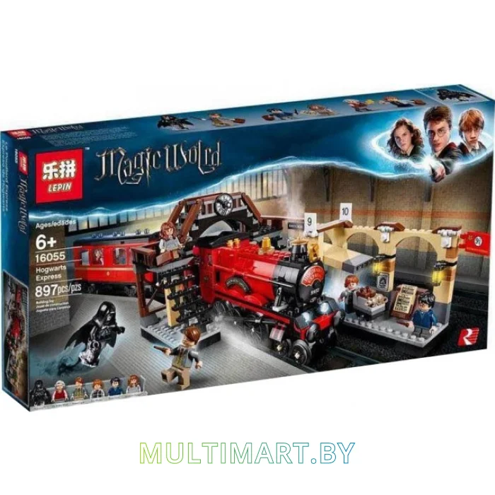 Конструктор Lepin 16055 Новый Хогвартс-Экспресс (897 деталей)